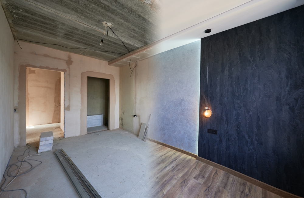 Trockenbau Vorher Nachher